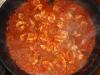 Crevettes epic�es en sauce tomate