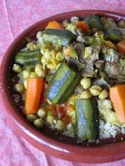 Couscous tlemceni aux 7 l�gumes de Tlemcen