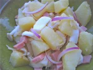  - Pommes de terre vinaigr�e aux oignons 