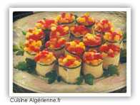  - Cylindres de courgettes au thon 