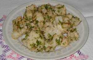  - SALADE DE CHOU-FLEUR AU PERSIL
