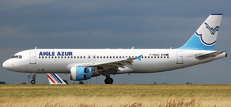 Airline Azyur Aigle (Aigle Azur). Official site.