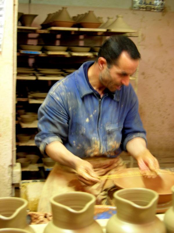 Tlemcen - fabrication de la poterie