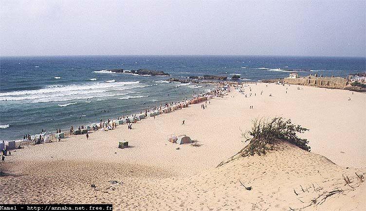 El-Taref - Vue sur la plage de Messida, El Tar�f