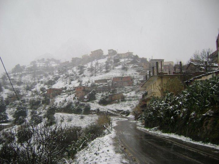 Ait toudert sous la neige