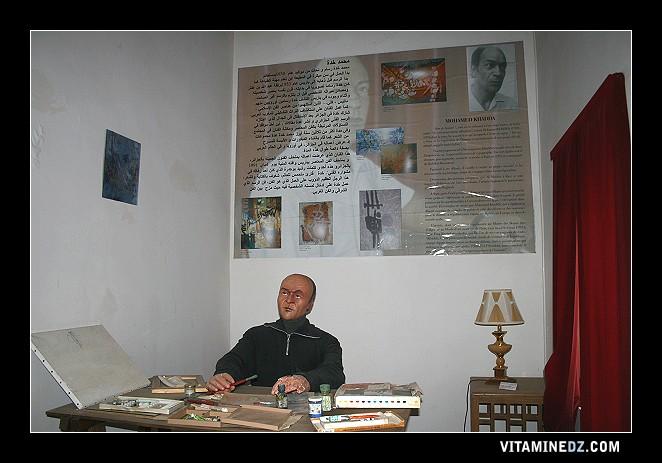 Mostaganem - Reconstitution de l'atelier de Mohamed Khedda