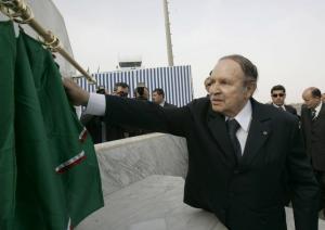 Tlemcen - Algeria's President Abdelaziz Bouteflika inaugurates the Air Terminal "Messali