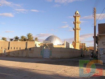 صورة لمنارة مسجد أولاد جلال 