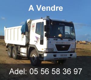 vendre camion daewoo a benne 25.5 tonnes