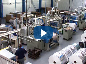 Vends ligne complète d'impression héliogravure