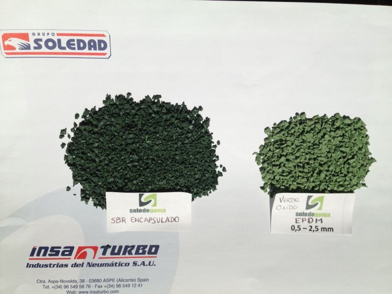 Granulat SBR pour le gazon synthetique