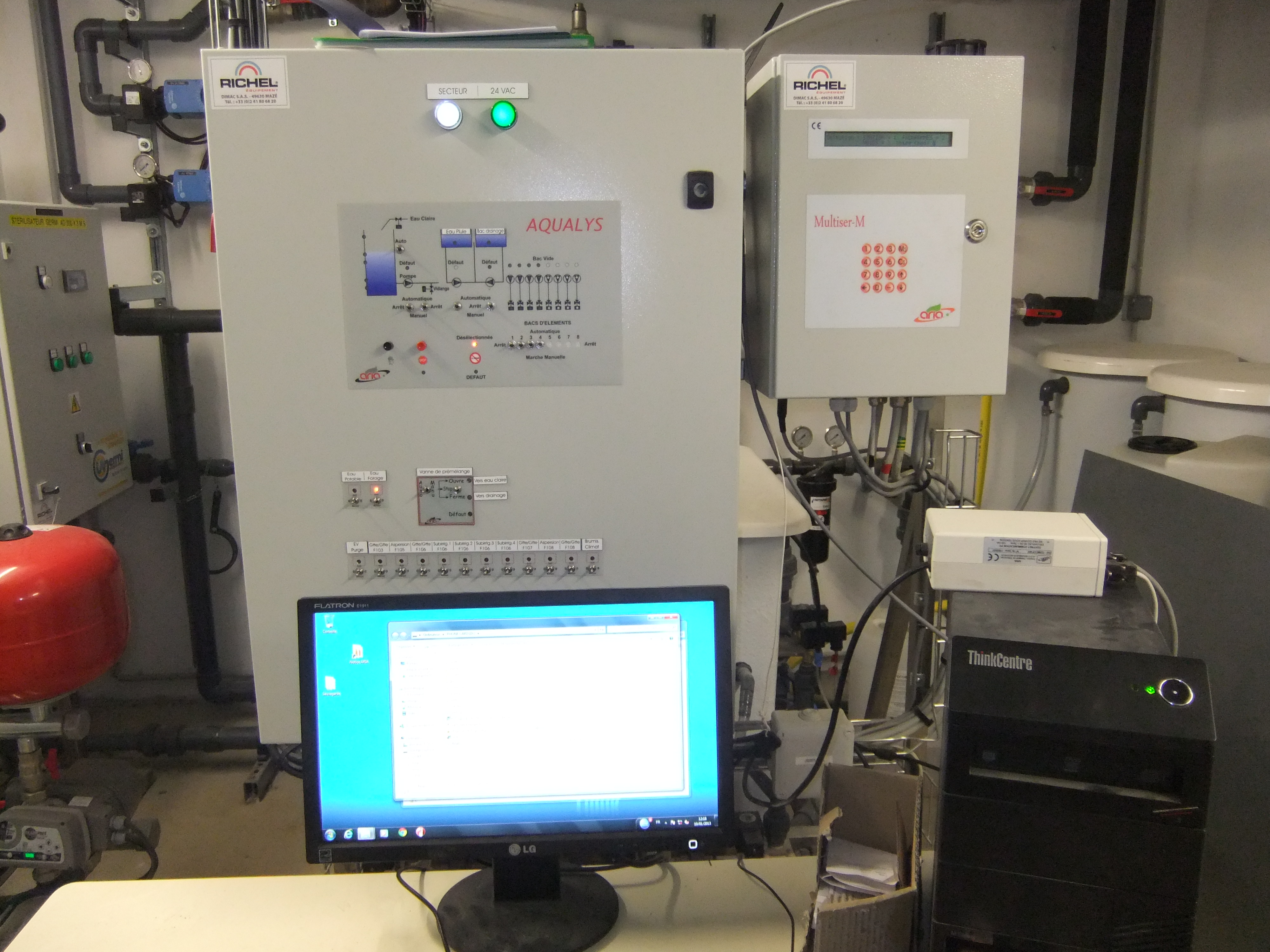 Regulation climat pour serre agriculture