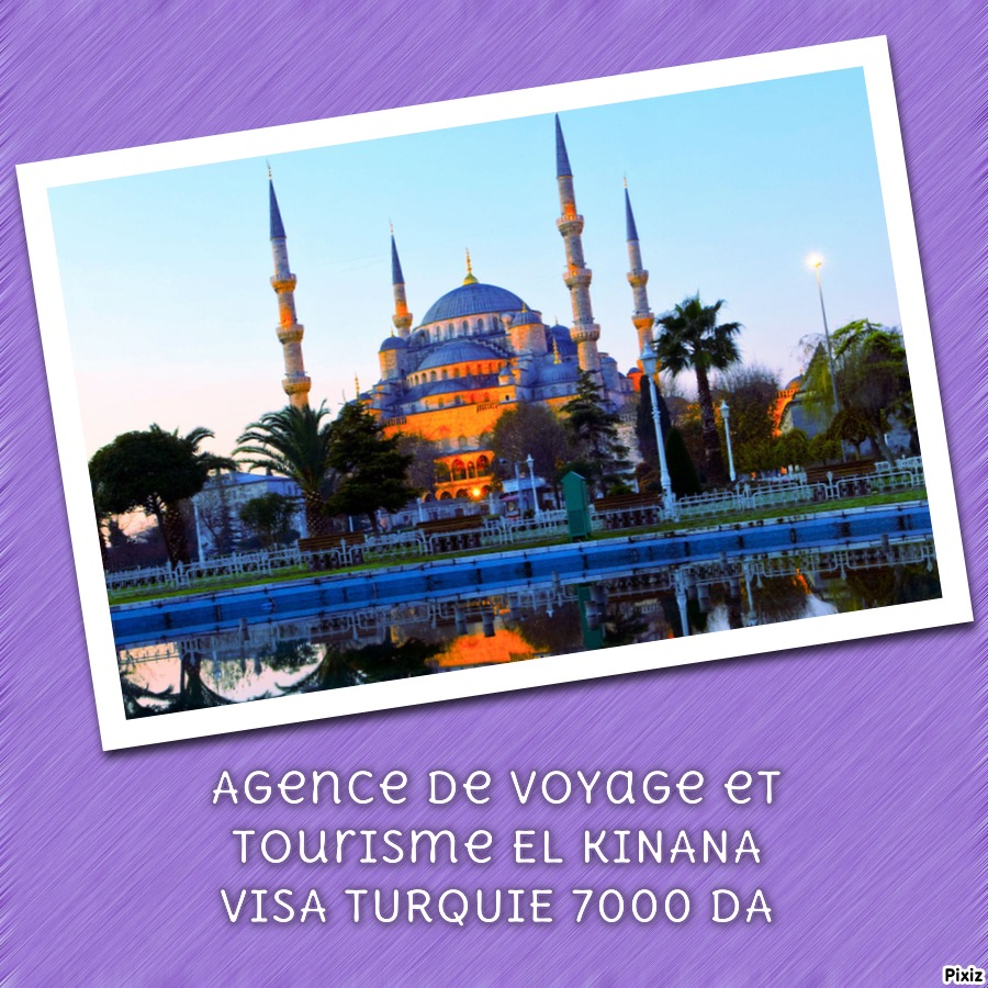 VISA TURQUIE 7000 DA