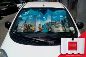 Pare-soleil automobile publicitaire Algérie