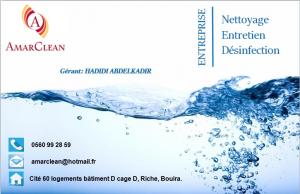 Entreprise de nettoyage Bouira