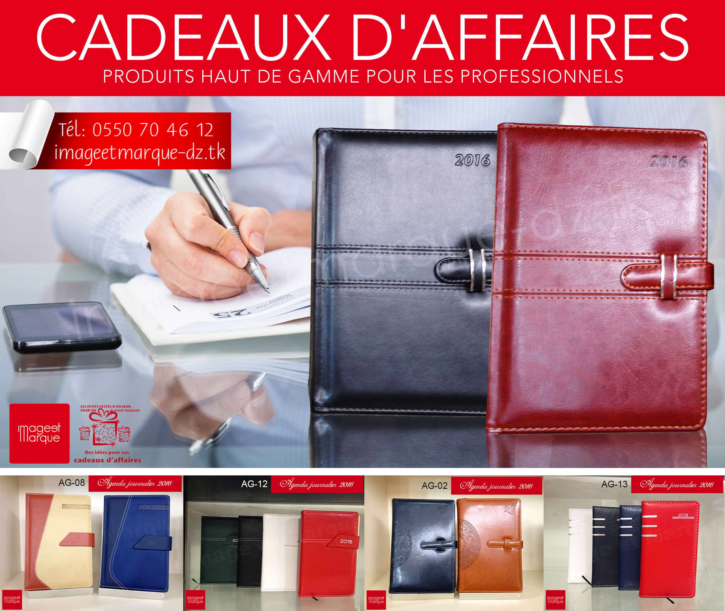 agenda personnalisé algérie