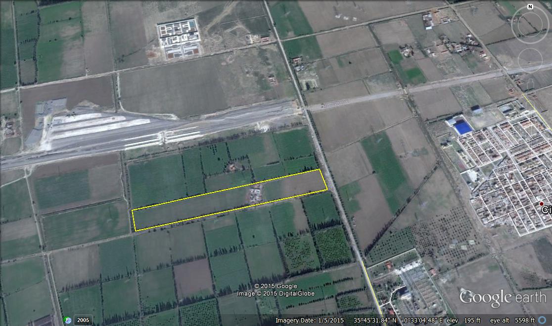 vends des lots de terrains centre ville relizane