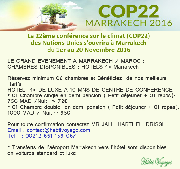 LE GRAND EVENEMENT A MARRAKECH / MAROC