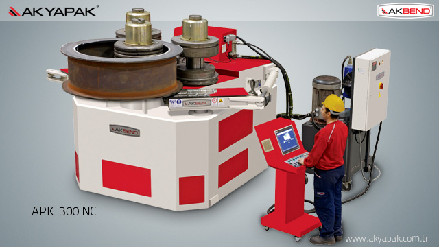 Cintreuses de Profilés hydrauliques à 3 galets