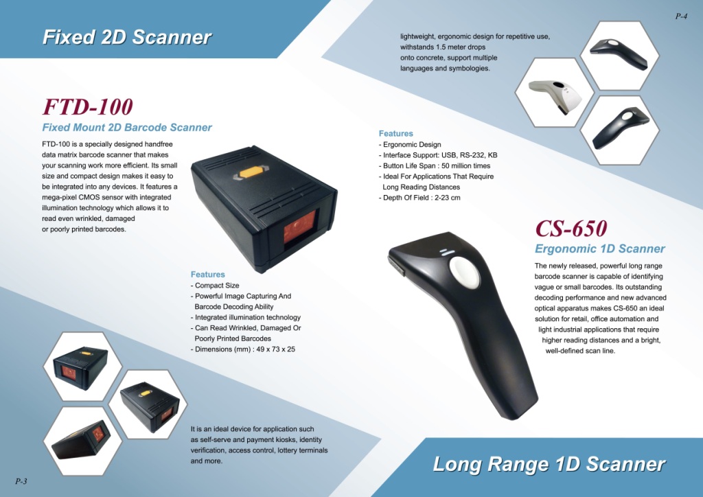 Lecteurs code à barre Tysso