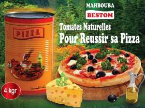 Tomate triturée pour Pizza