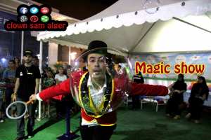 magicien sam alger pour anniversaire