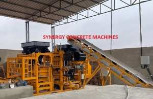 Machines blocs béton fabrication de paves, parpaing