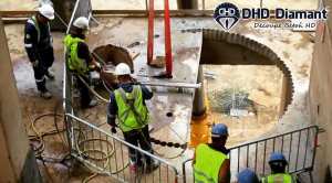 Découpe du béton armé en Algérie avec Sciage et Carottage
