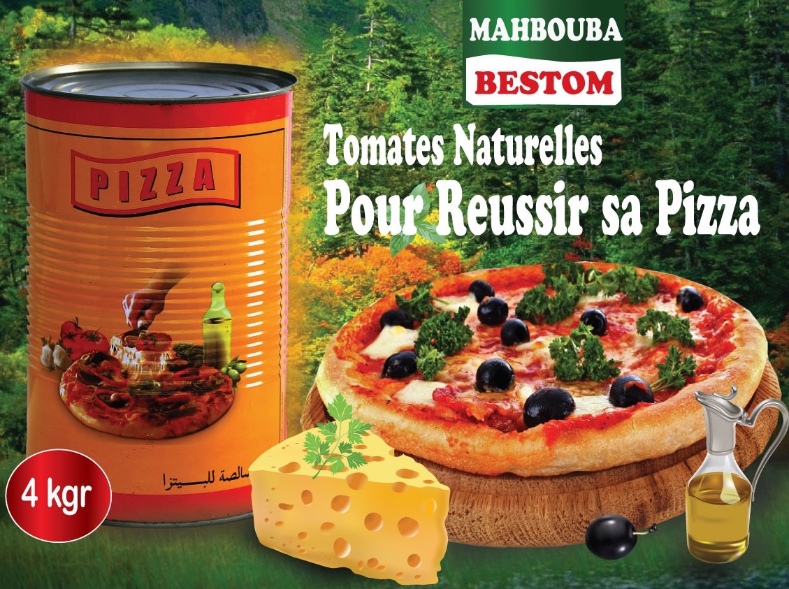 Tomate triturée pour Pizza