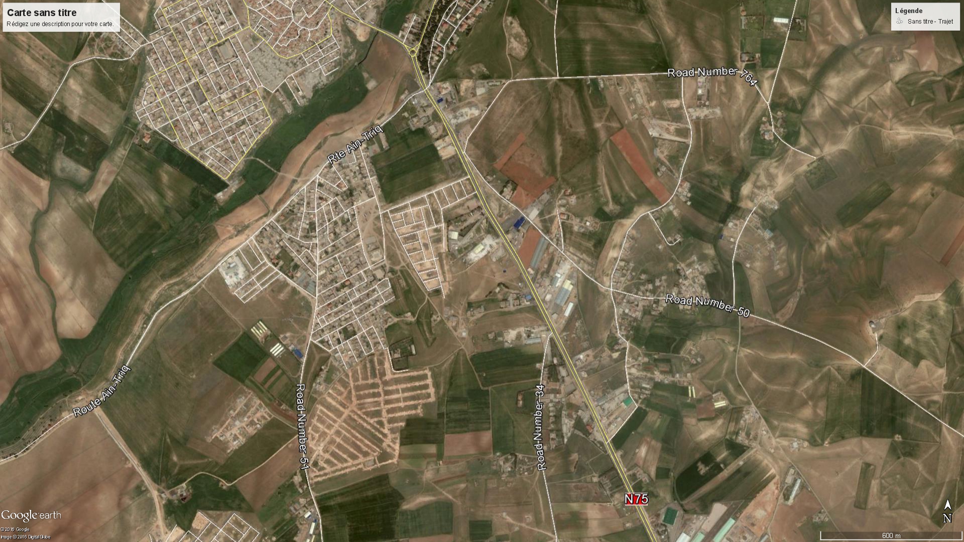 قطع ارضية للبيع في تجزئة 569 قطعة بسطيــــــف   منطقة عمرانية مستقبلية