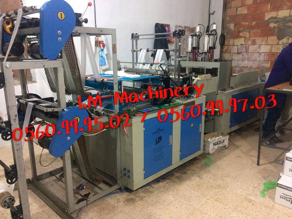 Machines et matériel pour fabrication de sacs plastiques -avec dragon machines