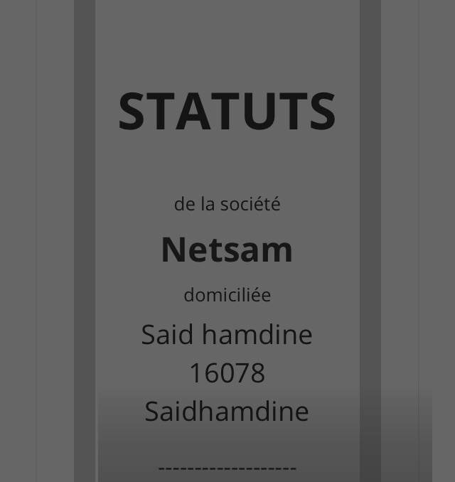 Netsam