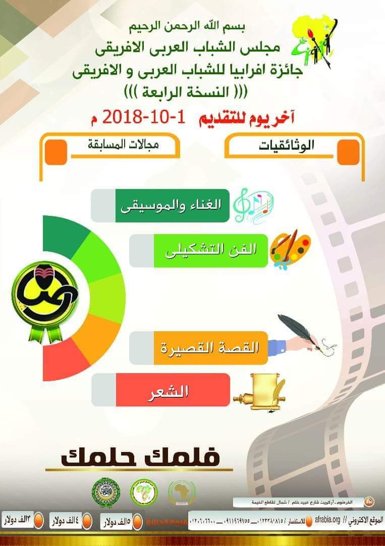 مسابقة أفريبا للمجلس العربي الافرقي للشباب