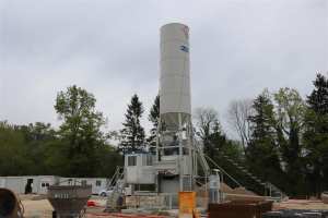 Centrale à béton à rayon raclant (MCF-ITALIE)