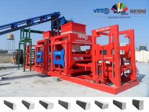 Machine a fabrication de bordure en beton