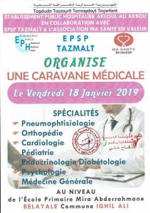 Caravane médicale à Ighil Ali