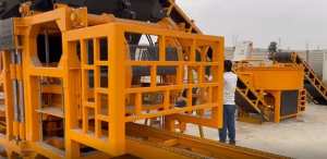 Machine de parpaing, pavé autobloquants