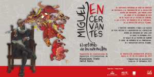Exposición  Miguel de Cervantes  Organisé par Instituto Cervantes de Orán et Palais de la Culture Tlemcen