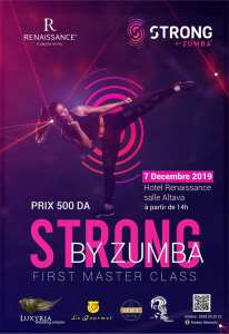 My First Master Class ( Strong By Zumba ) Organisé par Fitness.Tlemcen