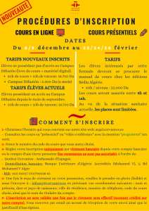 Instituto Cervantes de Argel - NOUVELLES SESSIONS DE COURS D'ESPAGNOL