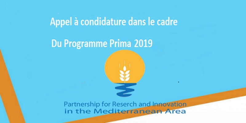 Le lancement officiel des appels à projets du programme PRIMA vient publié sur le site web officiel de PRIMA