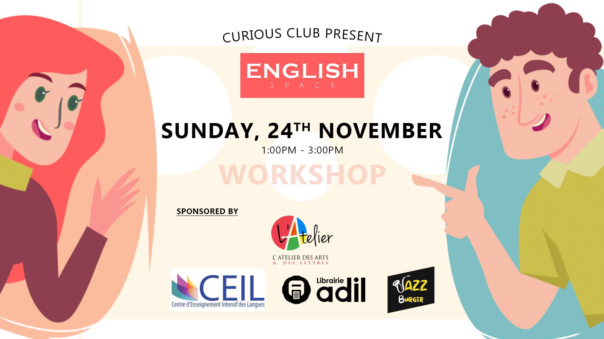 English Space Organisé par Curious Club
