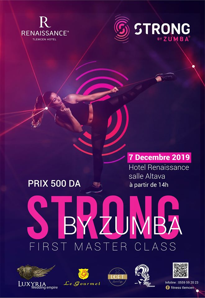 My First Master Class ( Strong By Zumba ) Organisé par Fitness.Tlemcen