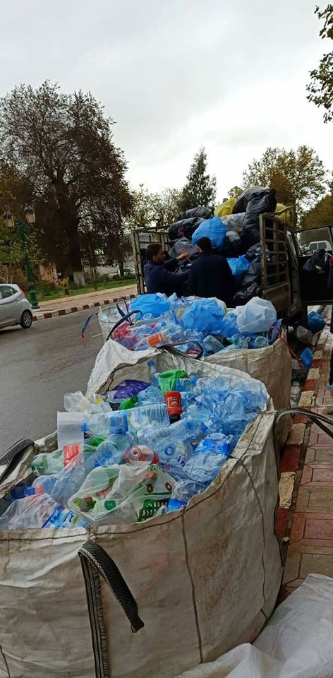 Collecte De Plastique Organisé par Colibris Vert