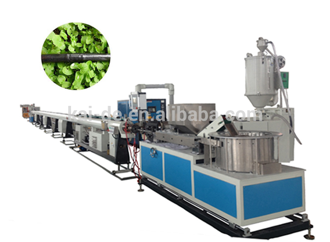 Ligne de production de tube d'irrigation goutte à goutte