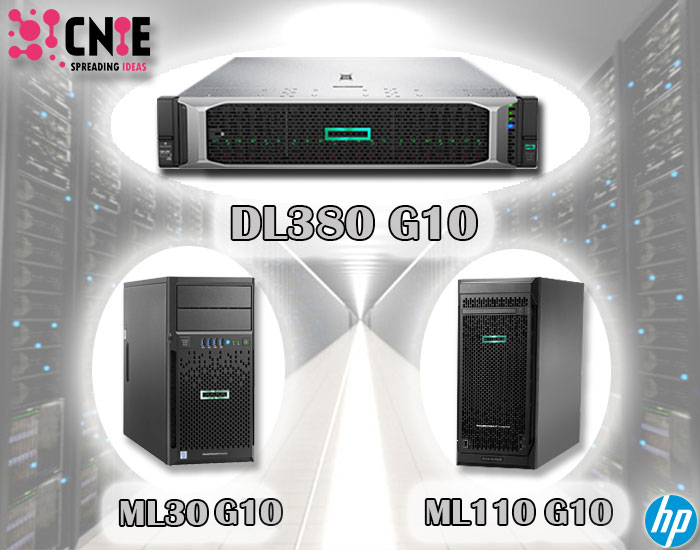 EURL CNIE vous propose ces trois serveurs informatiques de marque HPE disponibles de suite :