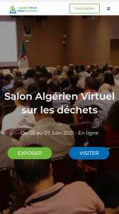 2ème Edition du Salon Algérien Virtuel sur les Déchets AVWE