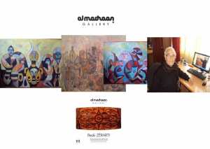 Rezki Zerarti encore et «Toujours de retour»: expose à Al Marhoon Gallery