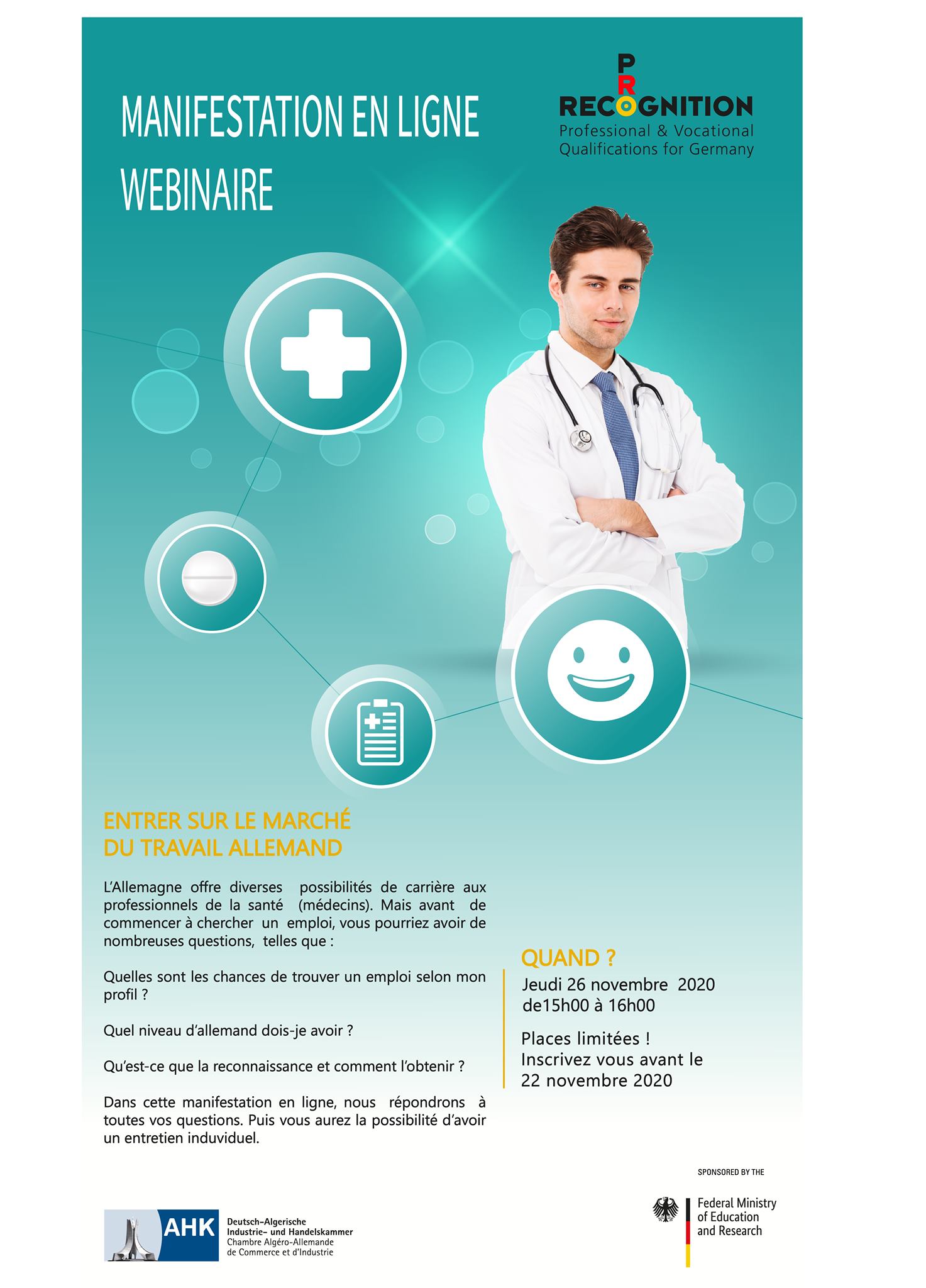 Travailler en Allemagne en tant que Professionnel de la santé (Médecins)