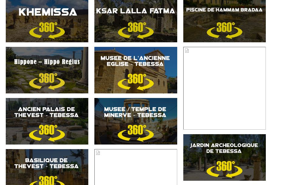 Visites virtuelles- Guide touristique